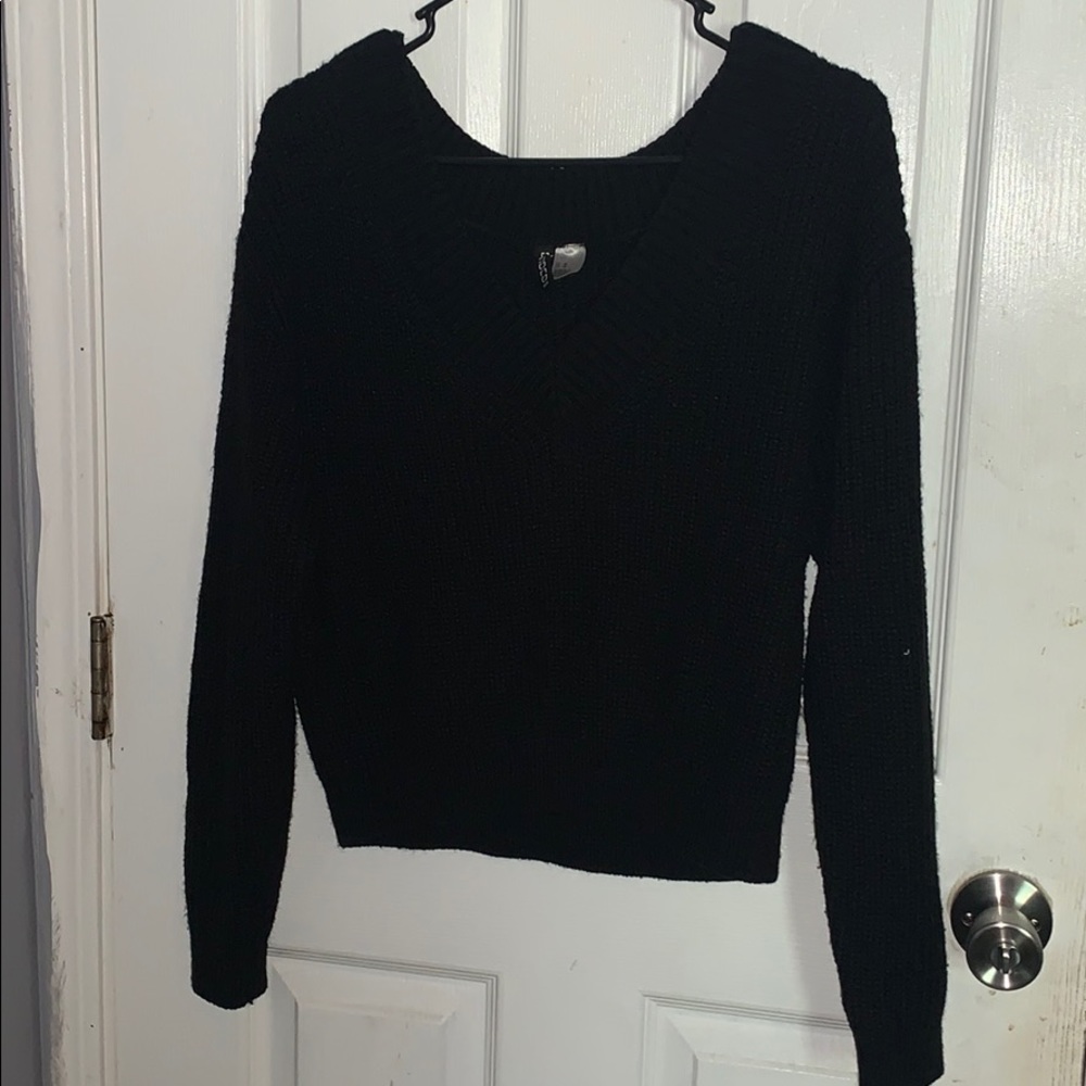 V neck long sleeve
